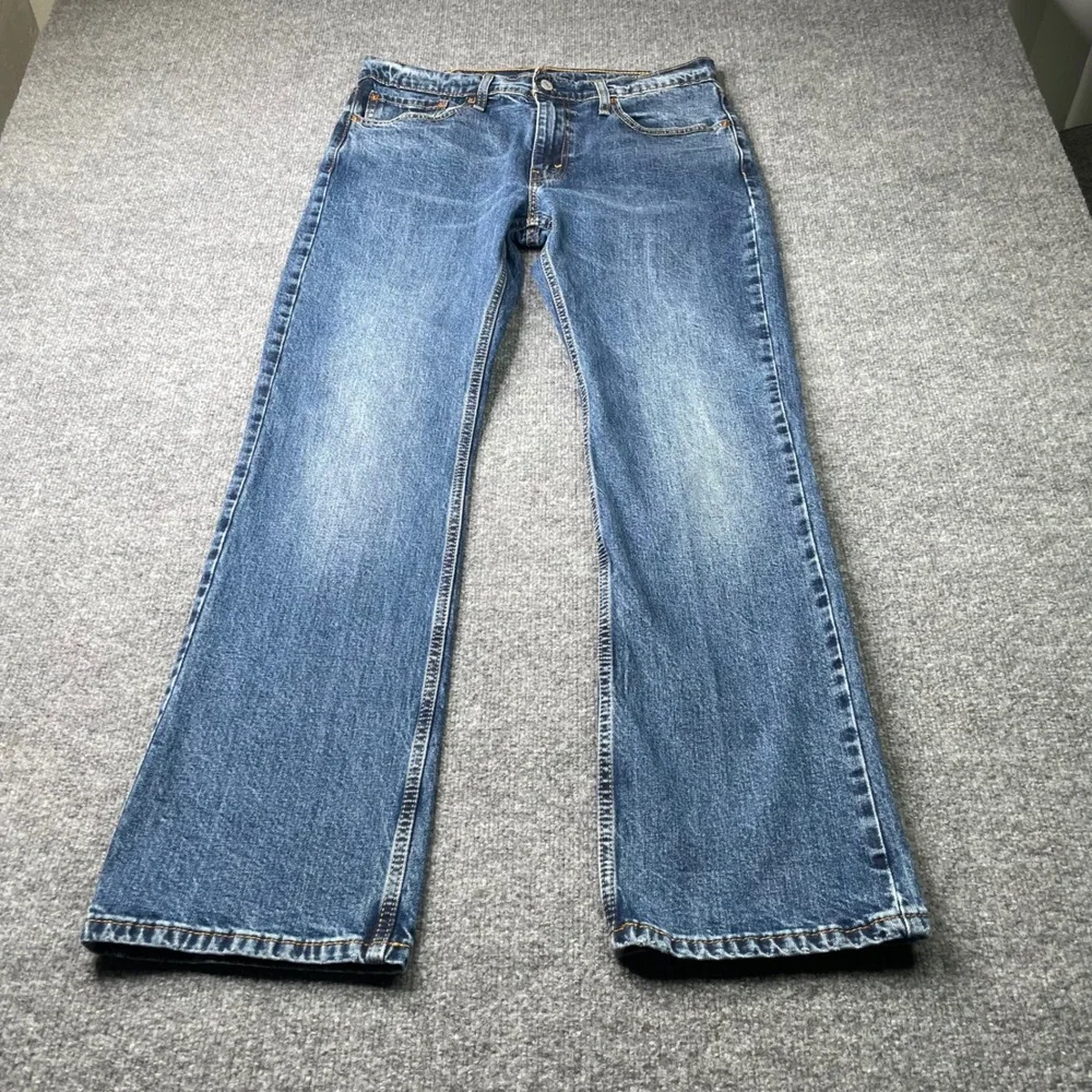 Levi's 527 Slim Bootcut Jeans Mens 33x32 Blue Denim Medium Wash 5098 Stretch